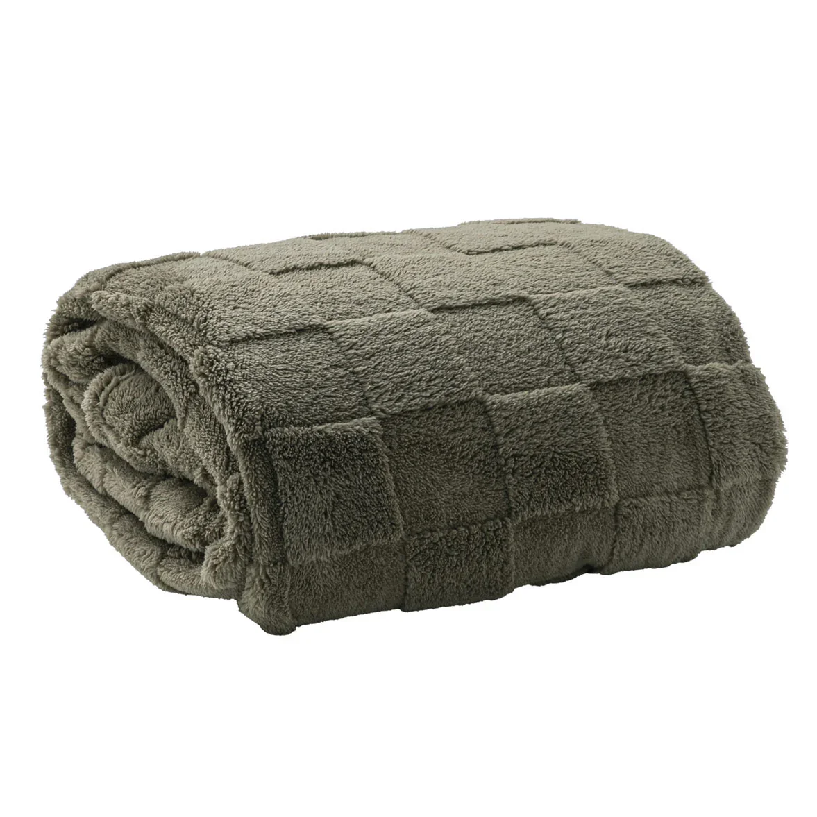 Coperta 150x200 cm Juniper Gin Tinta Unita Verde