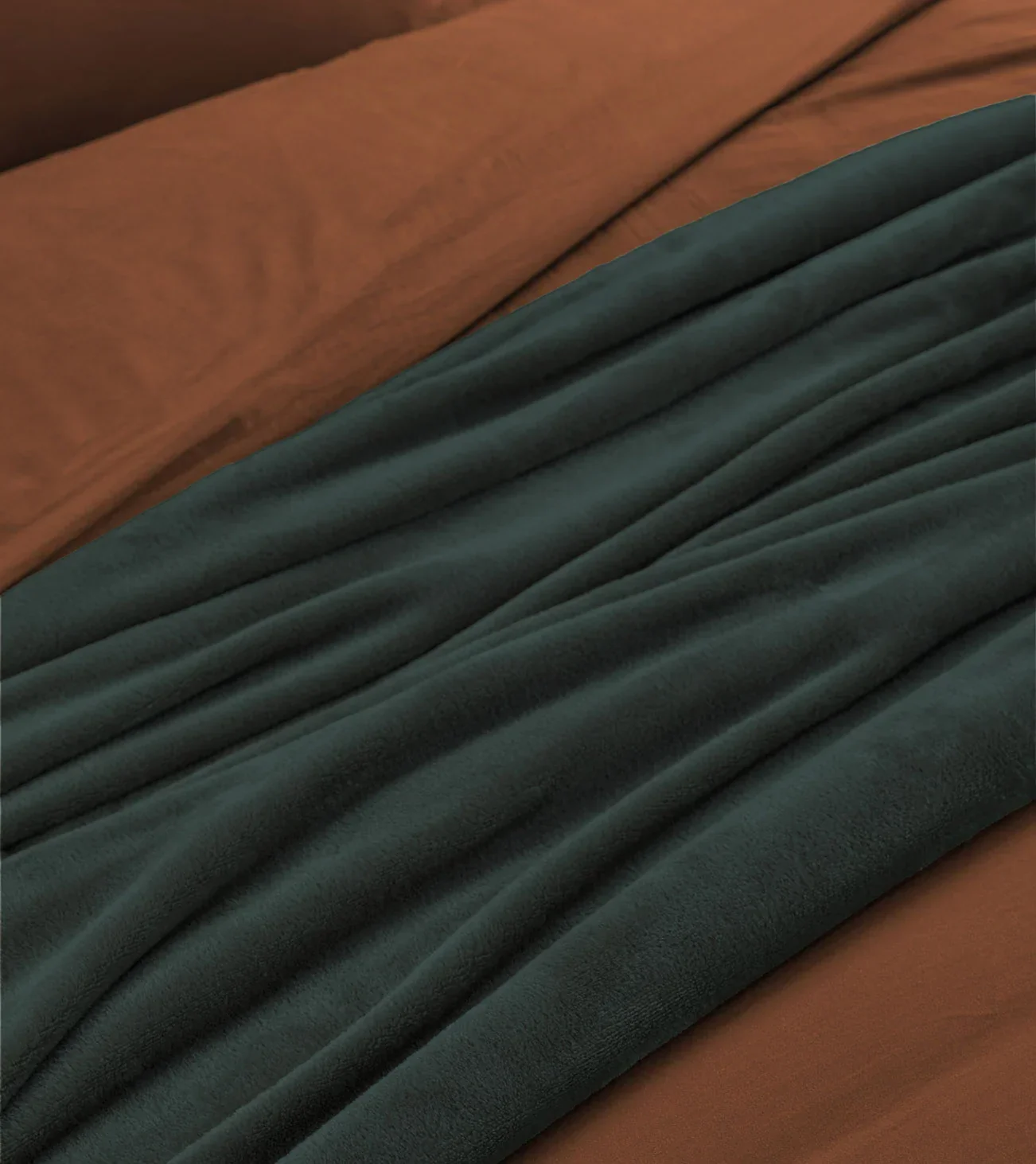 Coperta 250x200cm Whisky Tinta Unita Purple - Image 2