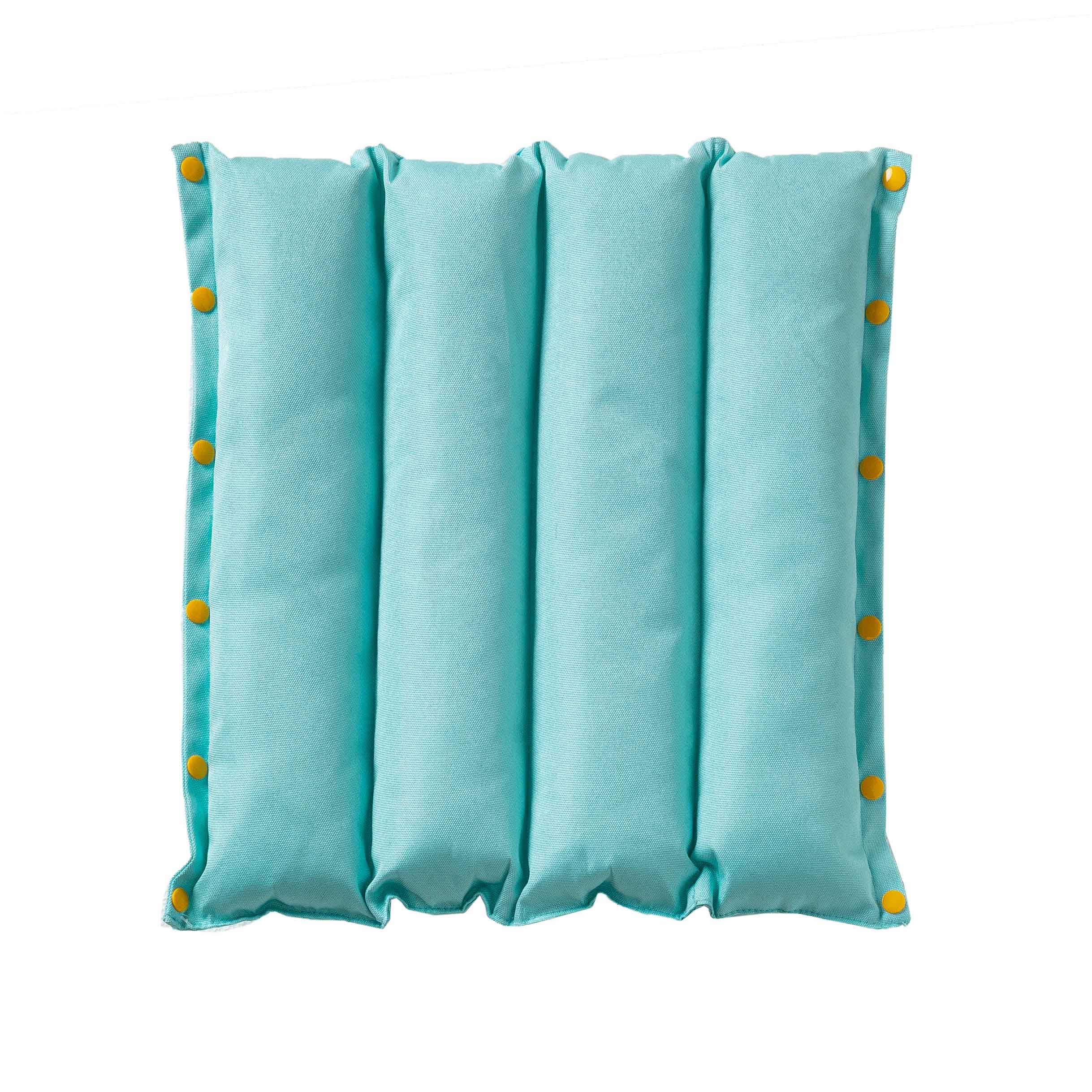 Cuscino 2 In 1 Shades 40x40 cm Tinta Unita Aqua