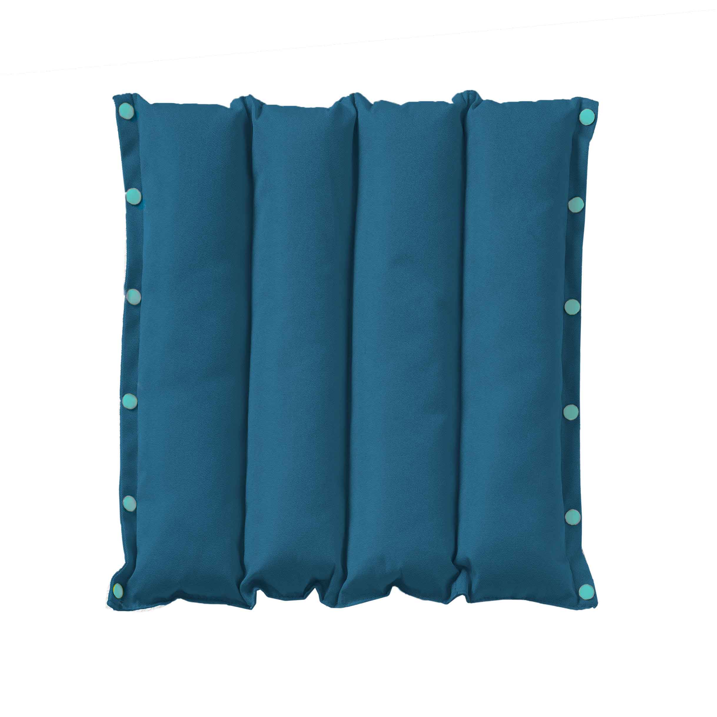 Cuscino 2 In 1 Shades 40x40 cm Tinta Unita Teal