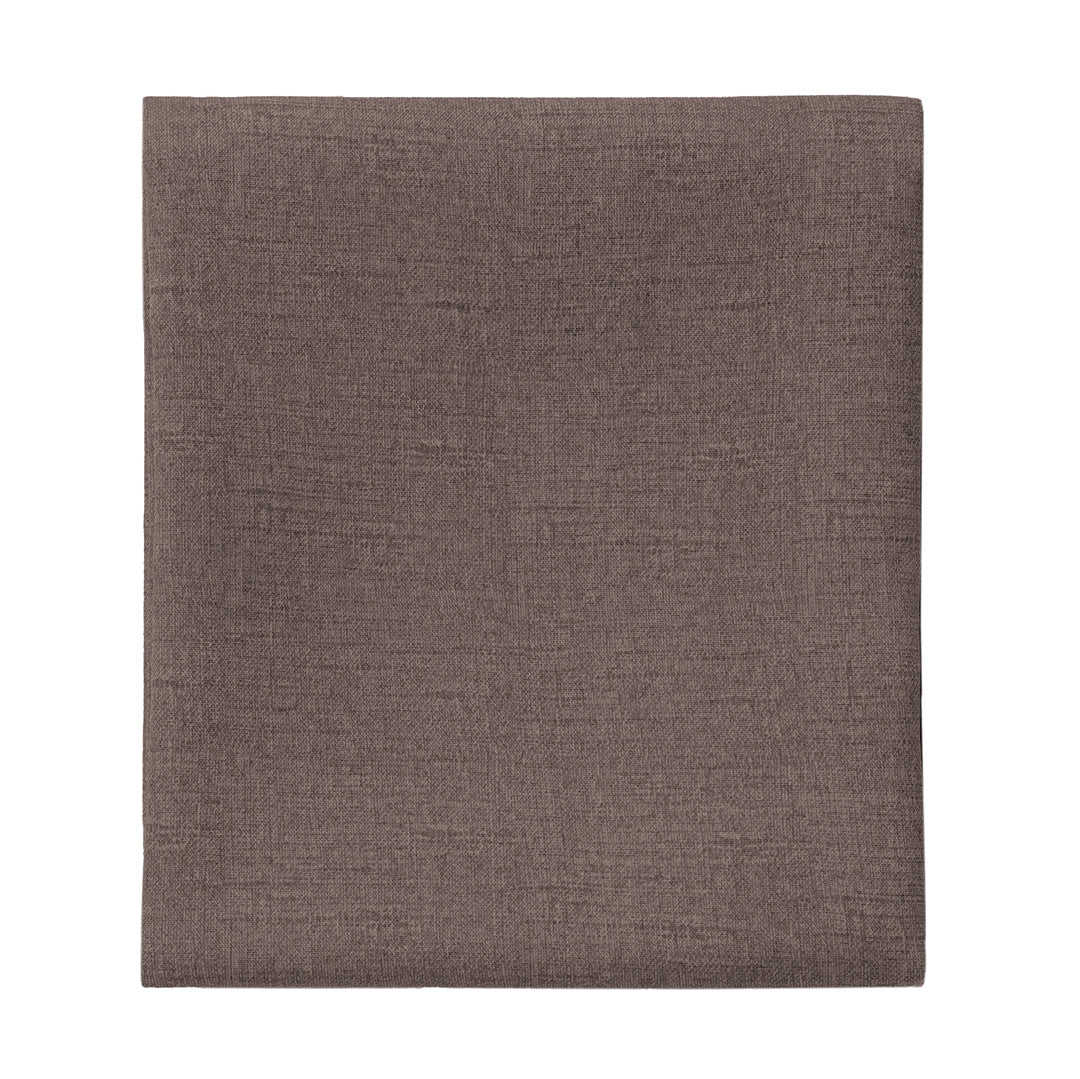 Di Maestro Tovaglia Antimacchia Effetto Lino Cm 150x200 Tinta Unita Brown