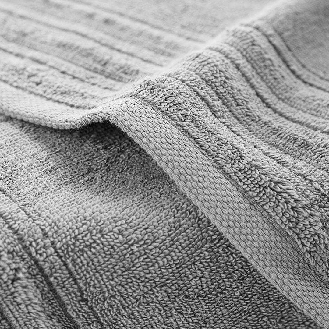LUXURY COLLECTION DI MAESTRO Asciugamano Telo Doccia in Spugna 90x140 Tinta Unita Perla - Image 3