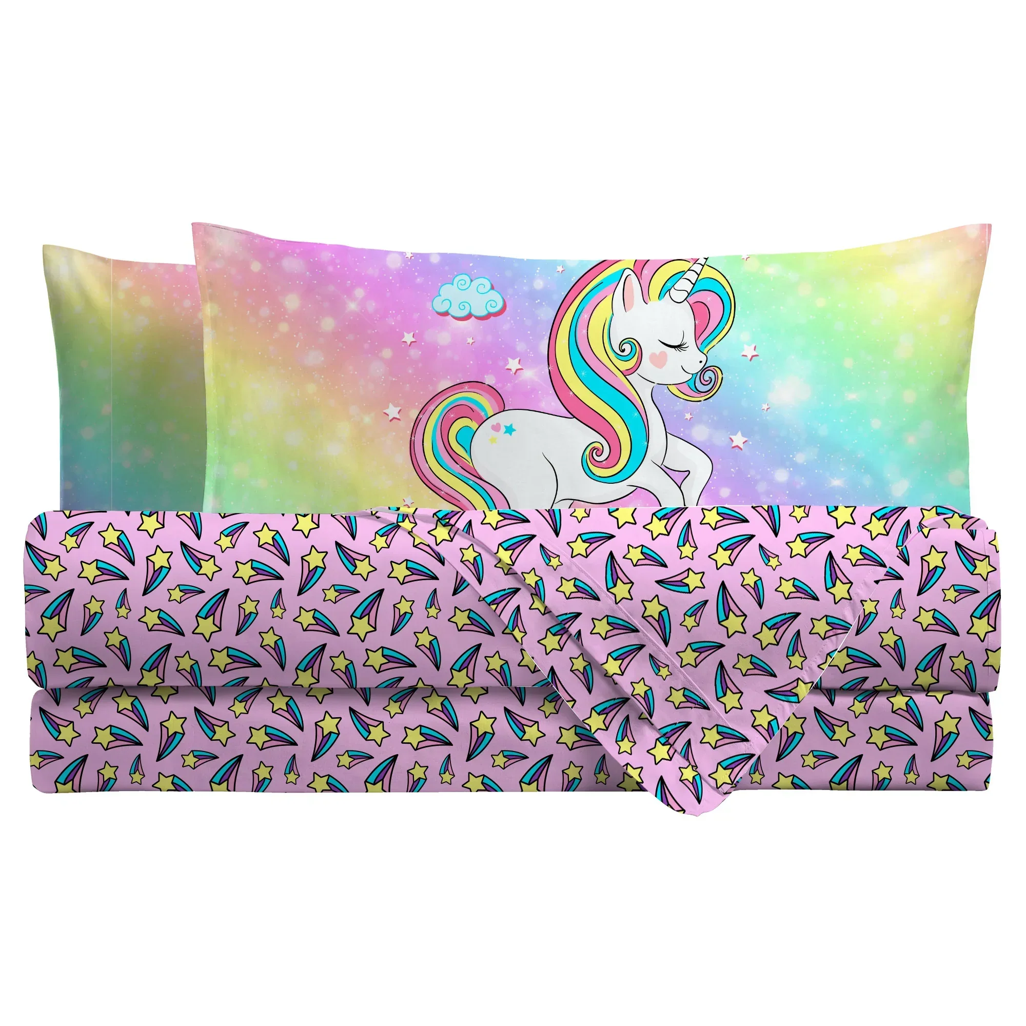 Parure Copripiumino Singolo Kids in Cotone Twinkle Multicolor - Image 2