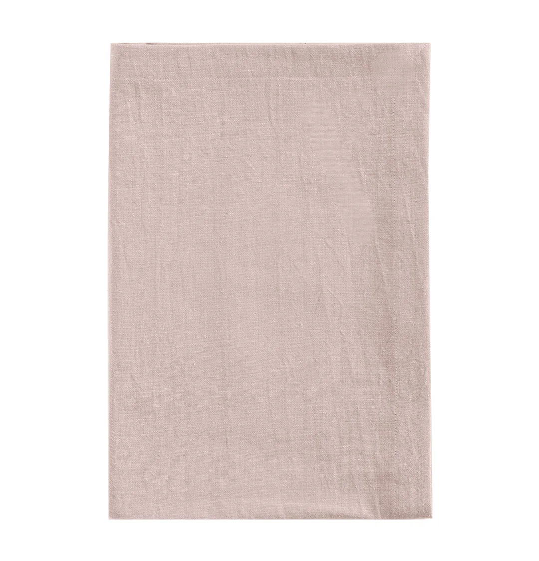 Runner Tinto in Filo Tinta in Atelier Fragrance 45x140 cm Tinta Unita Powder Pink