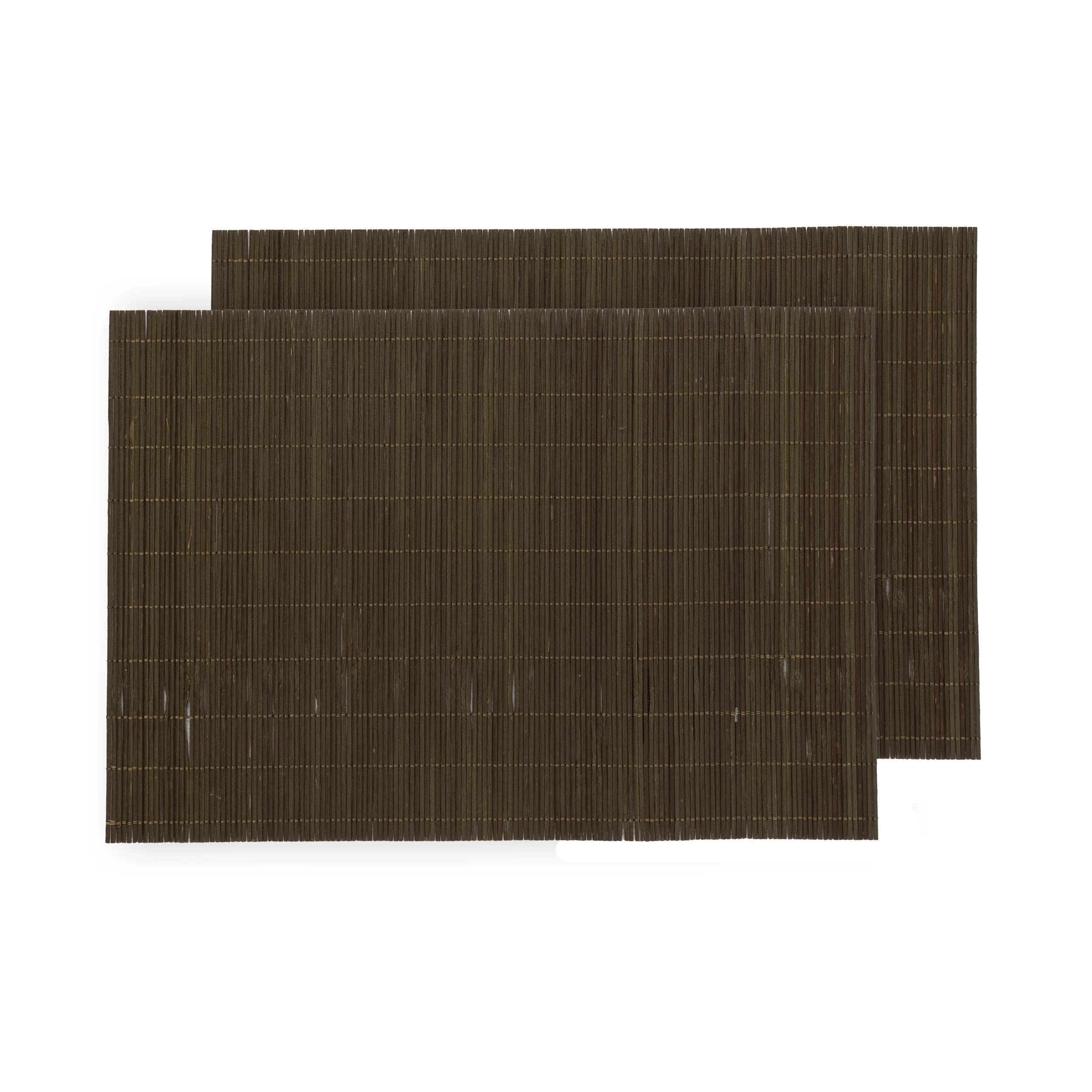 Set 2 Tovagliette Bamboo cm 45x30 Tinta Unita Green