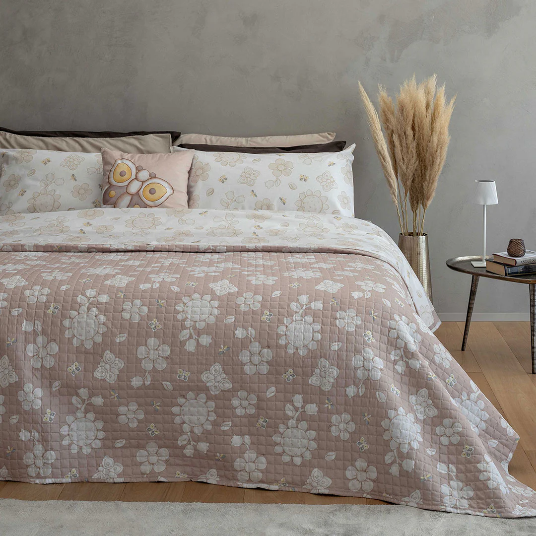 THUN® Trapuntino Matrimoniale con Stampa  Exclusive Collection Beige - Image 2