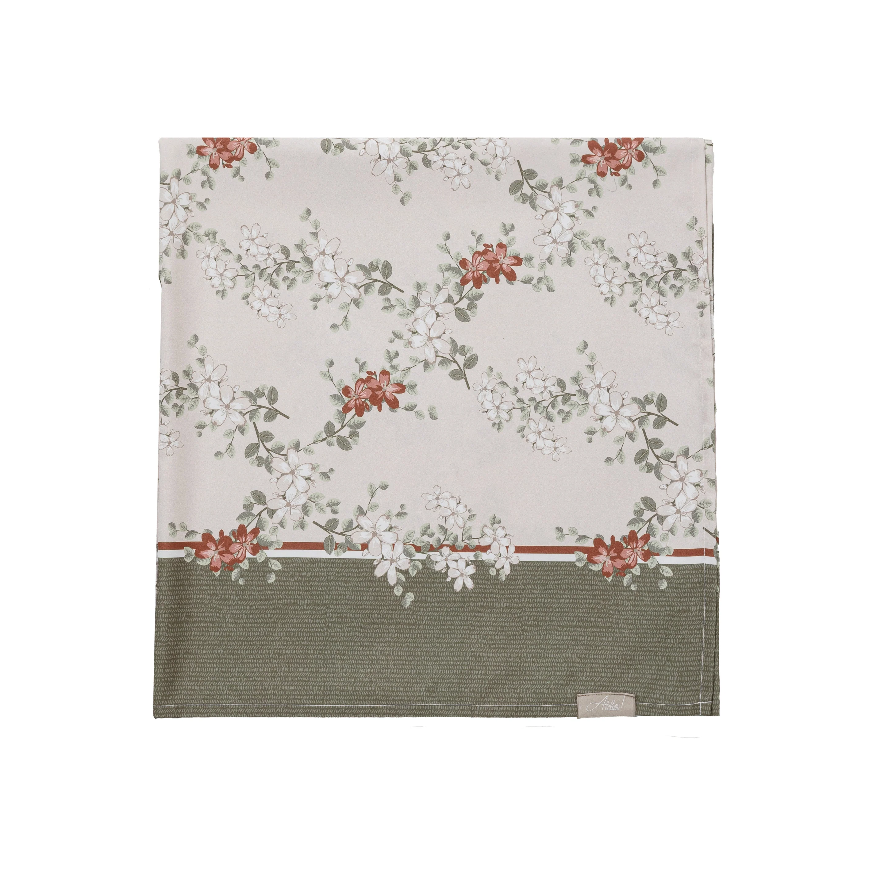 Tovaglia Antimacchia Stampata cm 140x240 Mindy Beige