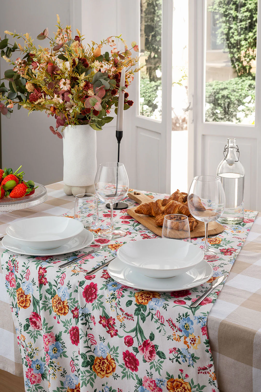 Tovaglia Secret Garden 140x180 cm Debby Beige - Image 2