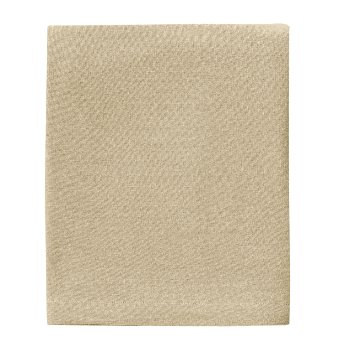 Tovaglia Tinta in Filo Atelier Fragrance 140x180 cm Tinta Unita Sand