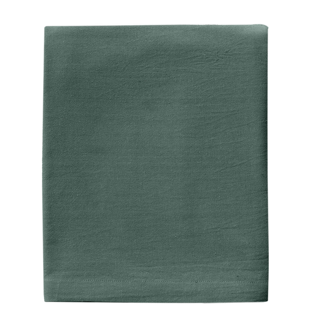 Tovaglia Tinta in Filo Atelier Fragrance 140x240 cm Tinta Unita Dark Green
