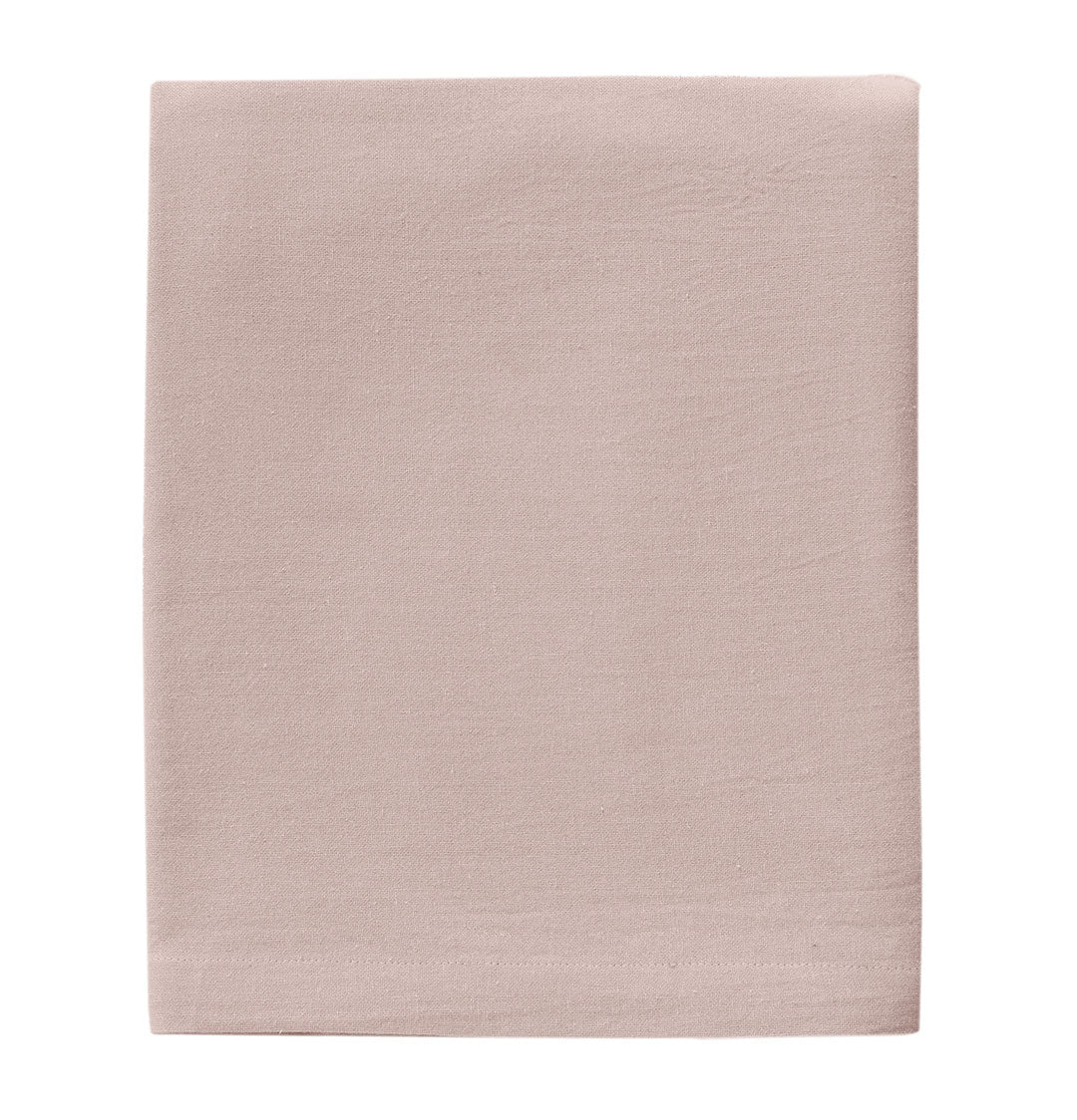Tovaglia Tinta in Filo Atelier Fragrance 140x240 cm Tinta Unita Powder Pink